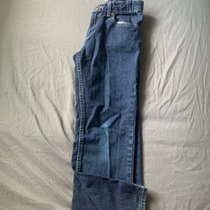 Boys Dark Blue Denim Jeans